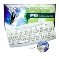 Клавиатура Sven 800 PS/2 Multimedia (MCK-800)