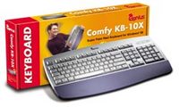 Клавиатура Genius KB-10X <USB, 3kн.ACPI, +подст.для запястий>