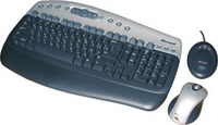 Клавиатура Microsoft Wireless Optical Desktop Russian 2.0a USB&PS/2