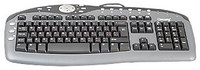 Клавиатура Chicony KBP-0108 PS/2 Black-Silver Palmrest Multimedia 18 hot keys