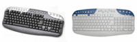 Клавиатура LK-1000 PS/2 White-Silver Multimedia (C88x2)