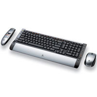 (967555) Клав.+ Мышь+ДУ Logitech Cordless Desktop S510 Media Remote USB, беспроводная